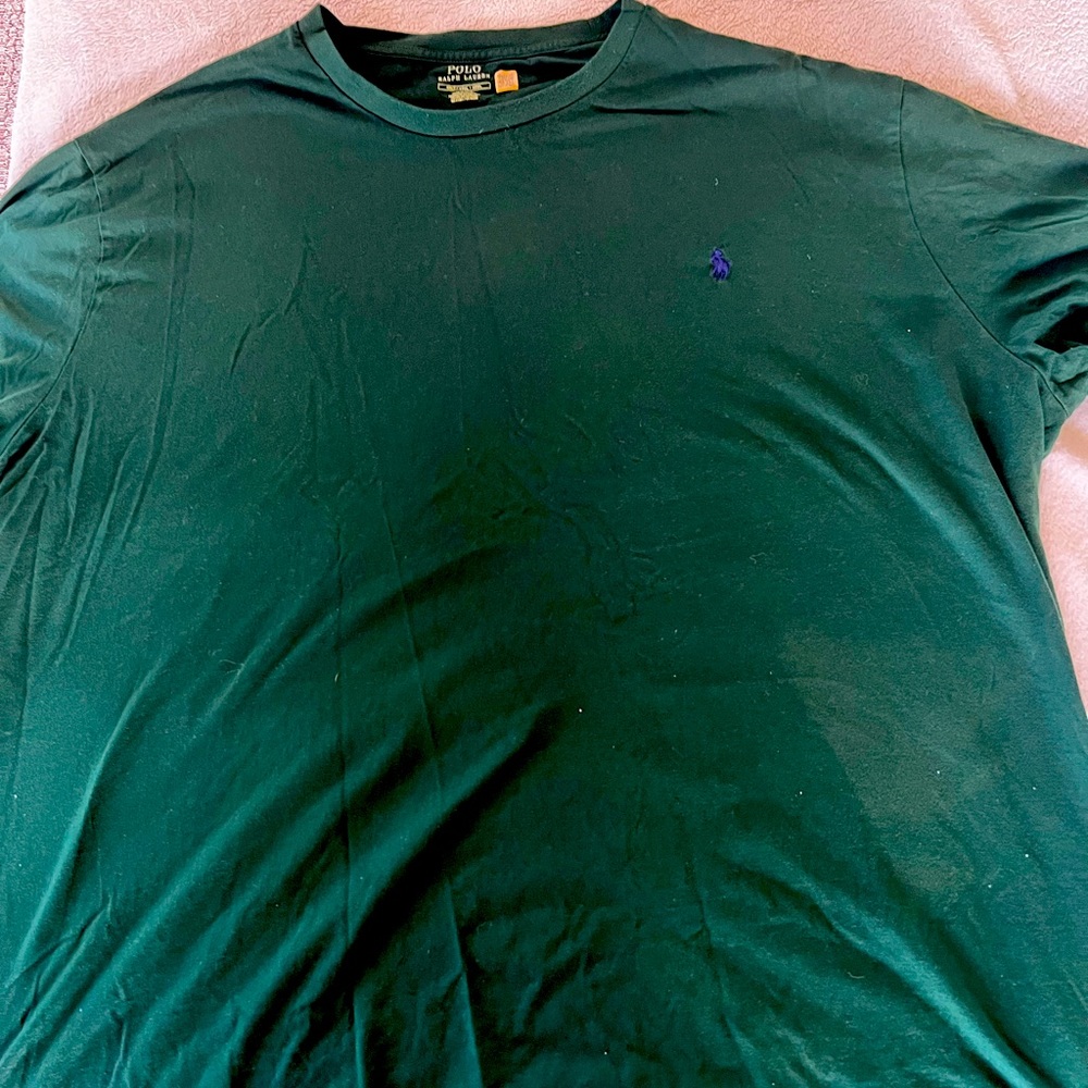 Polo Tee Shirt 4XLT Green